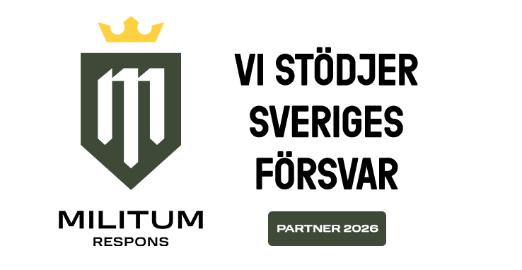 Militum Respons – Partner 2026, vi stödjer Sveriges försvar